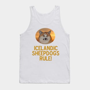 Icelandic Sheepdogs Rule! Tank Top